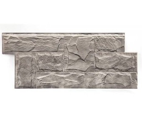 Фасадная панель T-Сайдинг-Гранит Леон ЭКО-2 Самшит купить в Гагарине