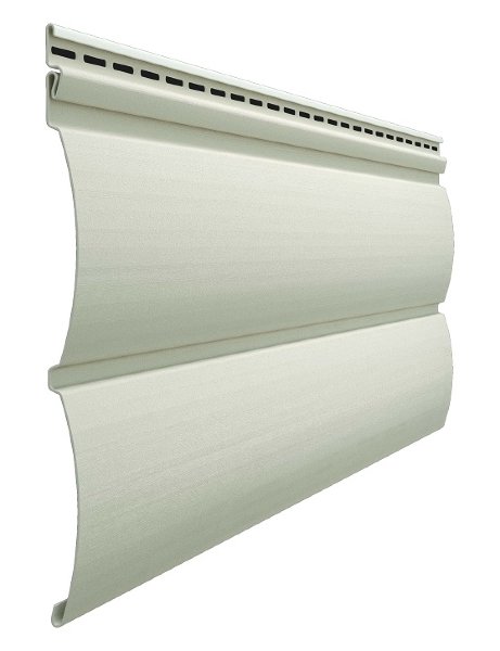 Виниловый сайдинг docke (дёке) - blockhaus D4,7T (под бревно), сливки купить в Гагарине