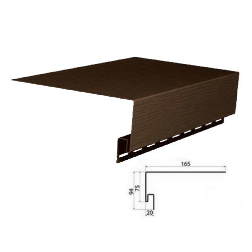 Околооконная планка, коричневая купить в Гагарине