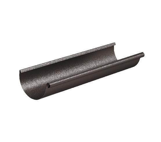 Водосток Aquasistem, Система 150/100 - Водосточный желоб 3.00м RR 32 Тёмно-коричневый matt купить в Гагарине