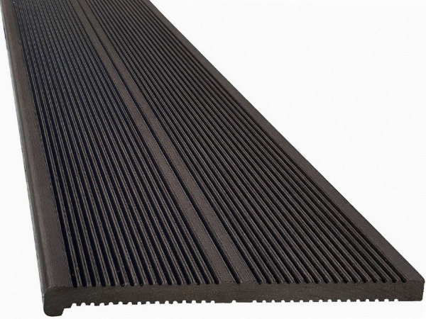 Ступени из ДПК Deckron полнотелая Венге купить в Гагарине