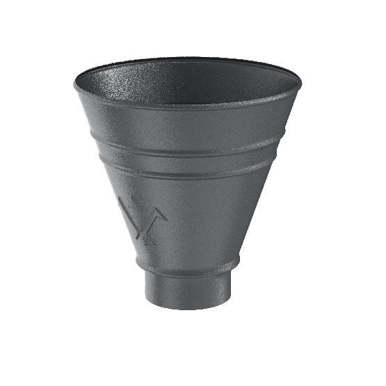 Водосток Aquasistem, Система 125/90 - Воронка водосборная круглая RR 23 Маренго matt купить в Гагарине