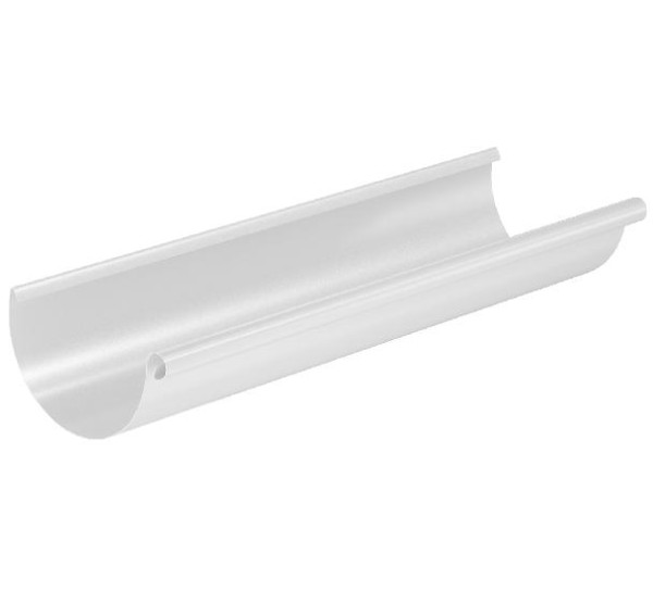 Водосток Aquasistem, система 150x100 - Водосточный желоб 3.00м RR 20 Мраморно-белый купить в Гагарине