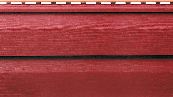 Виниловый сайдинг Канада плюс премиум, красный купить в Гагарине