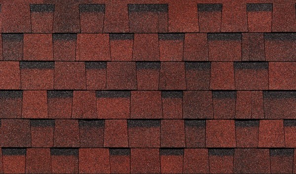 Ламинированная черепиц Docke, DRAGON EUROPA,КРАСНЫЙ купить в Гагарине