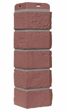 Угол Grand Line состаренный кирпич Элит корица (махагон), ШОВ темно-бежевый купить в Гагарине