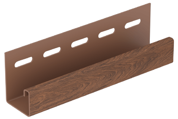 J-планка Софит PRO Тёмный орех купить в Гагарине