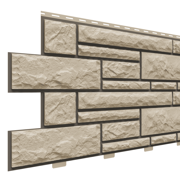 Фасадная панель Доломит, Брусчатка Доломит Сандал (3м) купить в Гагарине