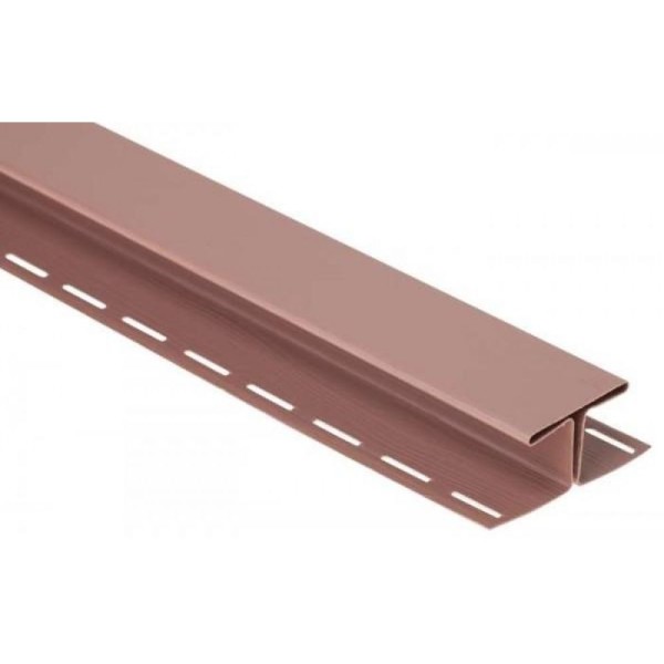Н-профиль Люкс Крашенный, T-18, ВН, Красно-коричневый купить в Гагарине