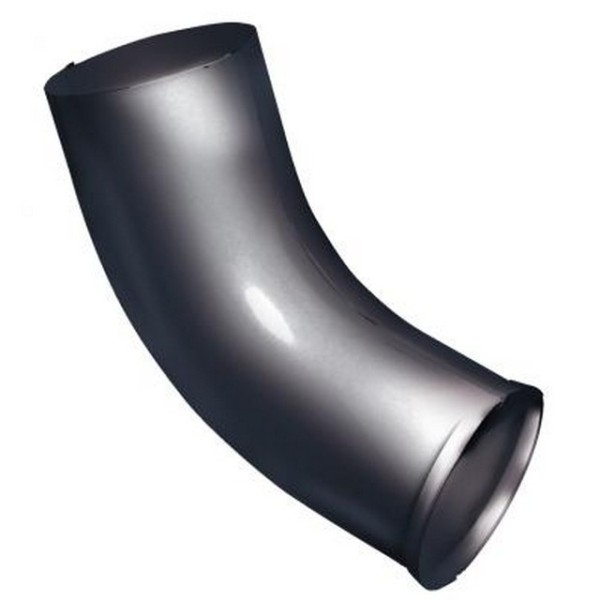 Водосток Grand Line 150x100 – Колено сливное RAL 7024 купить в Гагарине