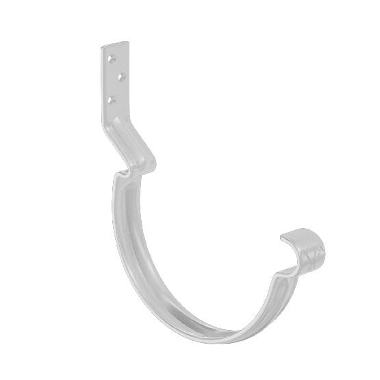 Водосток Aquasistem, система 150x100 - Крюк крепления желоба короткий RR 20 Мраморно-белый купить в Гагарине