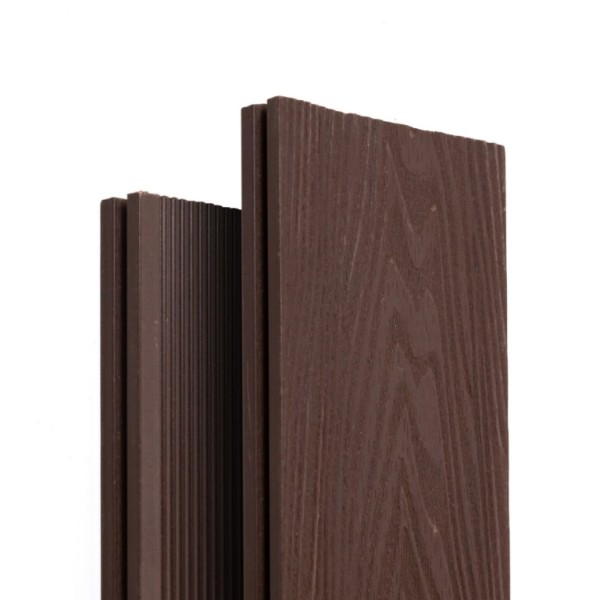 Террасная доска Ecodecking Экстра 3D полнотелая Графит купить в Гагарине