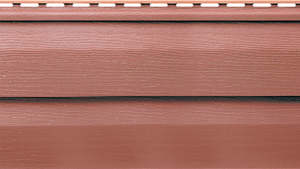 Виниловый сайдинг Канада плюс премиум, красно-коричневый купить в Гагарине