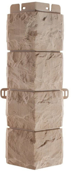 Фасадная панель Наружный угол фагот (талдомский), 0,45 х 0,13м (н) купить в Гагарине