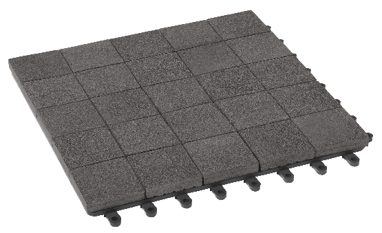 Модульный паркет ДПК GRINDERDECO Мозаика 13 Серый базальт купить в Гагарине