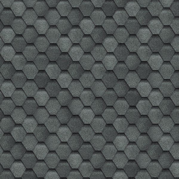 Гибкая черепица Shinglas, серия Финская,коллекция Соната – Серый купить в Гагарине