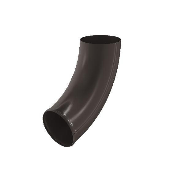 Водосток Aquasistem, система 150/100 - Отвод трубы RR 32 Тёмно-Коричневый купить в Гагарине