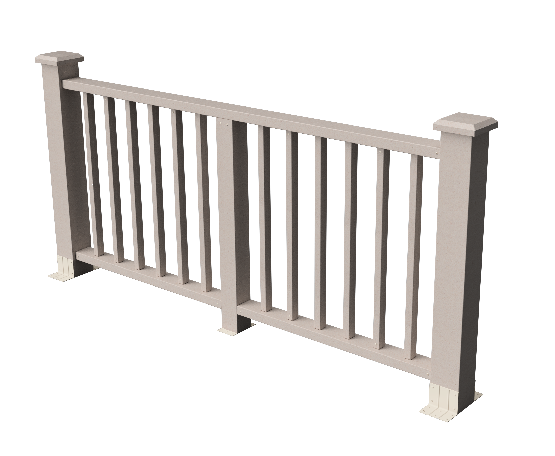 Ограждения декоративное ДПК GRINDERDECO Альма выбеленый дуб купить в Гагарине