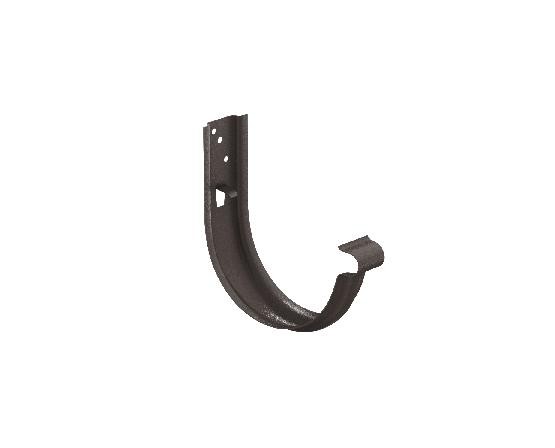 Водосток Aquasistem, Система 150/100 - Крюк универсальный с комплектом крепления RR 32 Тёмно-коричневый matt купить в Гагарине