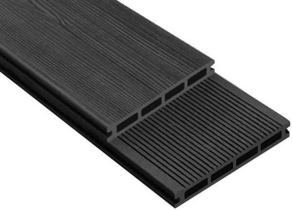 Террасная доска ДПК Outdoor 3D STORM/Вельвет черная купить в Гагарине
