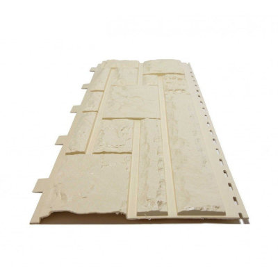 Фасадная панель Доломит, Стандарт, Слоновая кость