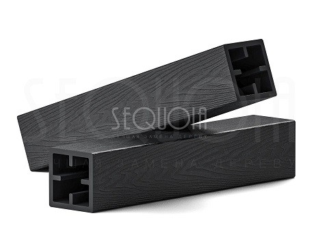 Столб SEQUOIA Evolution 3D WOOD BLACK купить в Гагарине