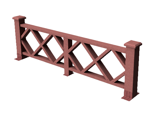 Ограждения декоративное ДПК GRINDERDECO  Миллениум мербау купить в Гагарине