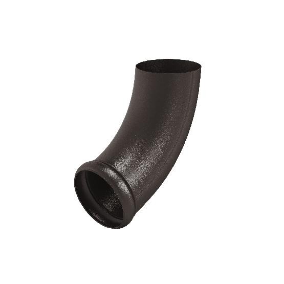 Водосток Aquasistem, Система 150/100 - Отвод трубы декорированный RR 32 Тёмно-коричневый matt купить в Гагарине