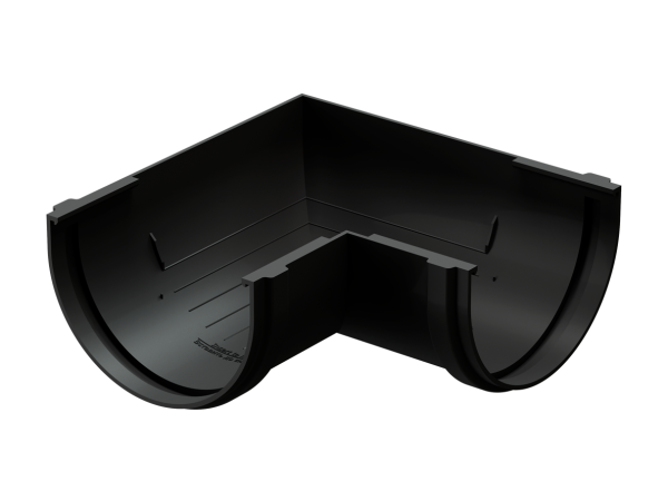 Угол желоба универсал 90˚ Docke Premium ПВХ - Карбон купить в Гагарине