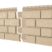Фасадная панель Ю-пласт Стоун Хаус S-Lock Клинкер песочный купить в Гагарине