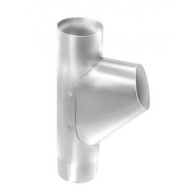 Водосток Grand Line 150x100 – Тройник RAL 9003