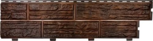 Формованный Сайдинг Альта-профиль Сланцевая Порода коричневый купить в Гагарине