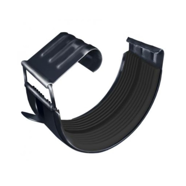 Водосток Grand Line 150x100 – Соединитель для желоба RAL 7024 купить в Гагарине