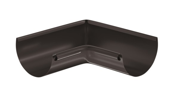 Водосток Aquasistem, система 150/100 - Угол желоба, внутренний 90° RR 32 Тёмно-Коричневый купить в Гагарине