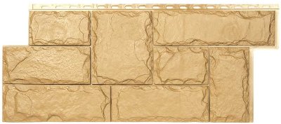 Фасадная панель T-Сайдинг-МАРСЕЛЬ ЭКО-1 Амбер