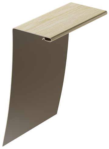 Универсальный околооконный профиль 89/254 мм, Зрелый каштан купить в Гагарине