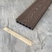 Террасная доска из ДПК  Latitudo Euro 3D 139х27 Шоколад купить в Гагарине