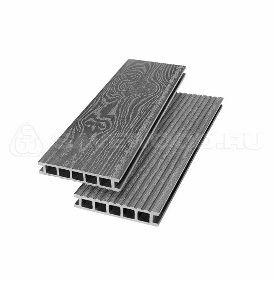 Террасная доска из ДПК SW Ornus тангенциальный распил пепельный купить в Гагарине