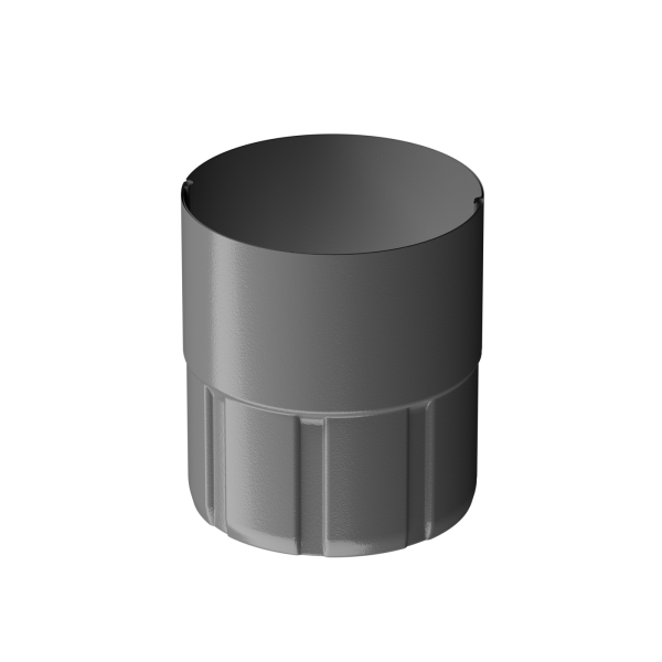 Муфта соединительная для водостока Döcke STAL PREMIUM, Графит купить в Гагарине