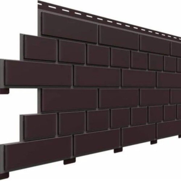 Фасадная панель Доломит Кирпич, Коричневый купить в Гагарине