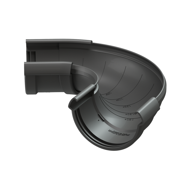 Угол регулируемый Docke Lux ПВХ - Графит купить в Гагарине