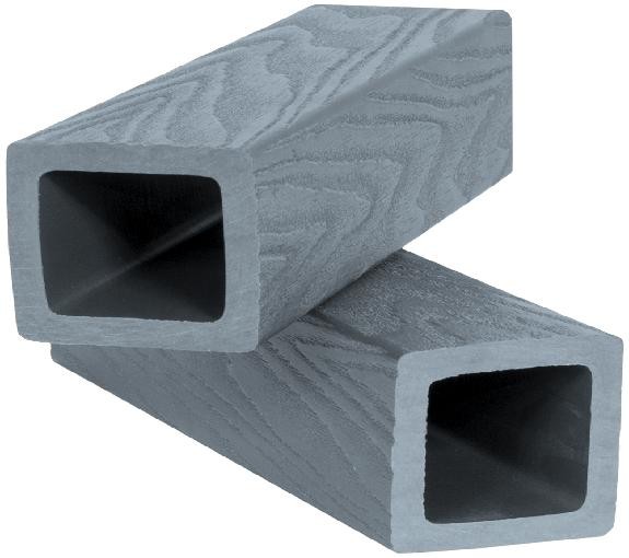 Балясина ДПК Polivan SINGARAJA 3D фактура дерева, серый купить в Гагарине