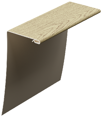 Универсальный околооконный профиль 89/254 мм, камчатский купить в Гагарине