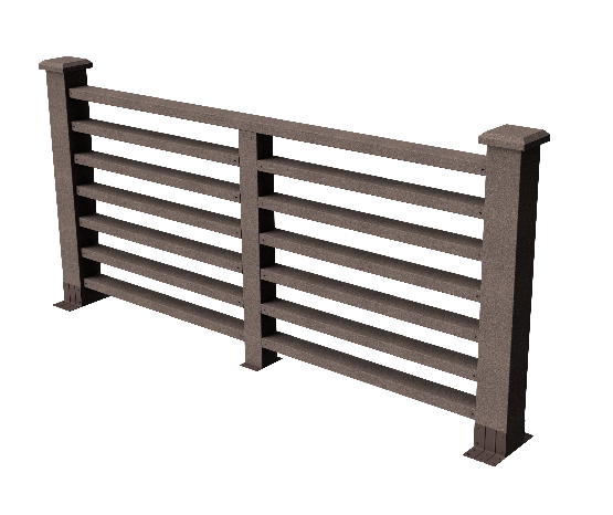 Ограждения декоративное ДПК GRINDERDECO Марсело венге купить в Гагарине