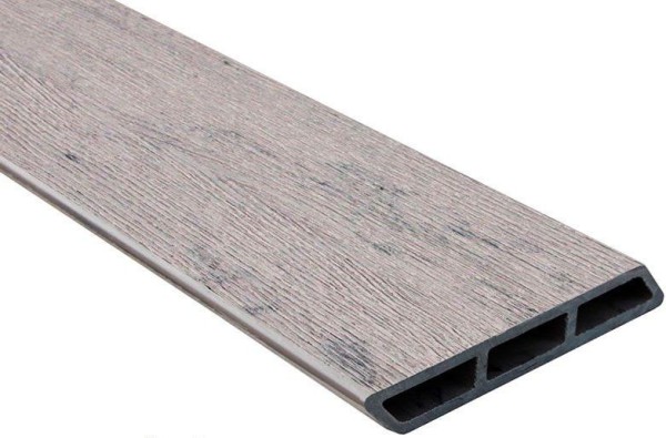 Доска Ромбус 3D ДПК Outdoor STORM GREY серая микс купить в Гагарине