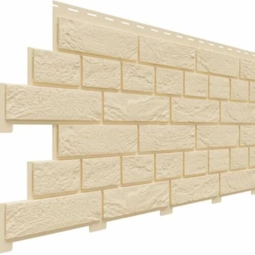 Фасадная панель Доломит Кирпич Славянка Шампань купить в Гагарине