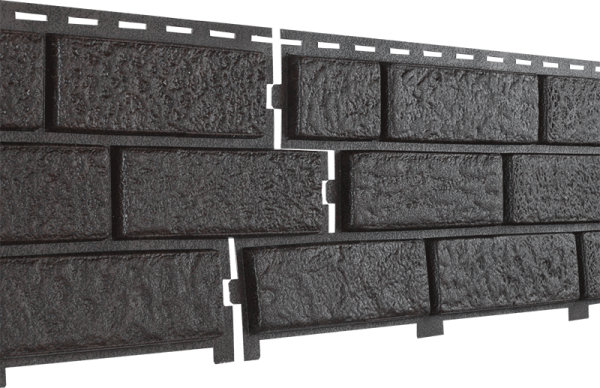 Фасадная панель Ю-Пласт Стоун Хаус Кирпич Коричневый купить в Гагарине