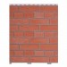 Фасадная панель Доломит Кирпич Славянка Красный купить в Гагарине