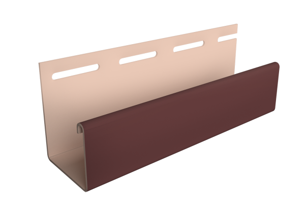 Фасадный J-профиль 30 мм Табачный купить в Гагарине