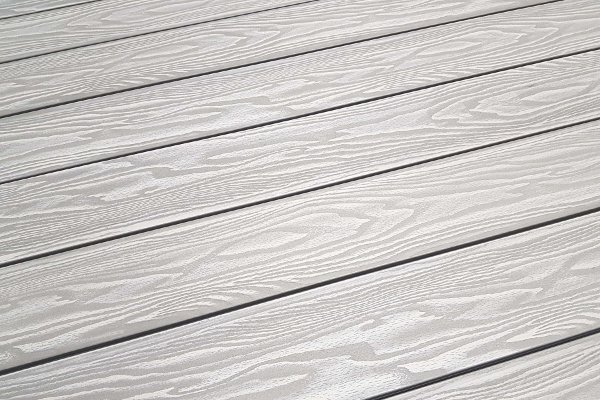 Террасная доска из ДПК Terrapol Смарт 3D Полнотелая с пазом Дуб беленый купить в Гагарине